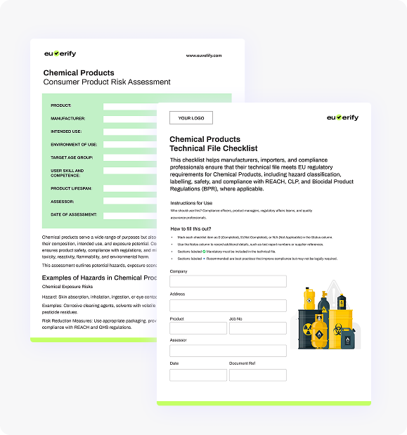 Chemical Products Template