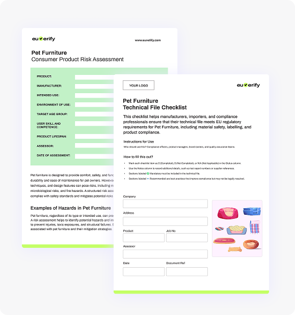 Pet Furniture Template