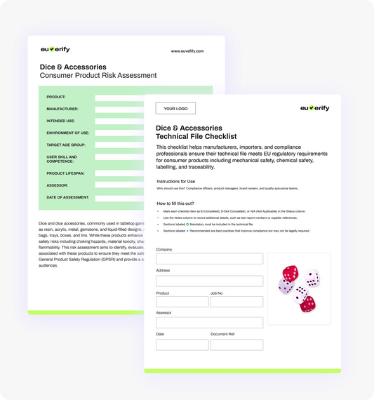 Dice Accessories Templates