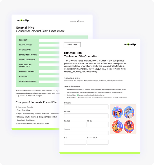 Enamel Pins Templates