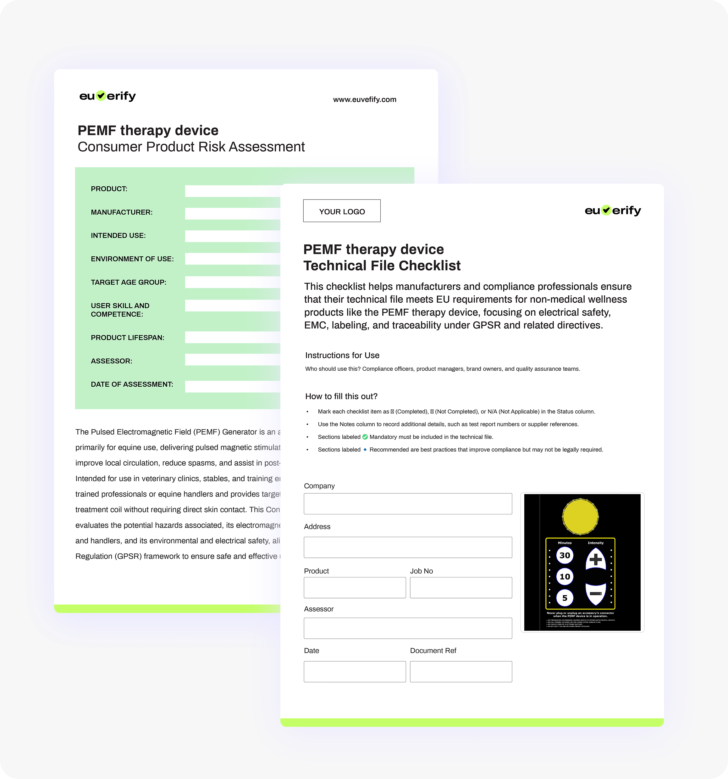 Pulsed Electromagnetic Field(PEMF) Therapy Device | EU & UK Compliance ...